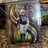 2024 Panini Select - Jackson Powers-Johnson #148 Black & Gold Shock Prizm (RC)
