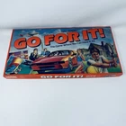 Parker Brothers Go For It! Board Game 1985 Vintage All Counted and Complete