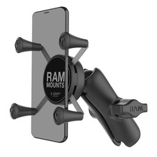 RAM Mounts RAP-HOL-UN7B-201U X-Grip Phone Holder with B Size 1" , Black