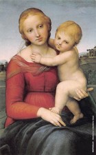 Ital. Santini Heiligenbild Gebetbild "Madonna mit dem Kind" 14818"