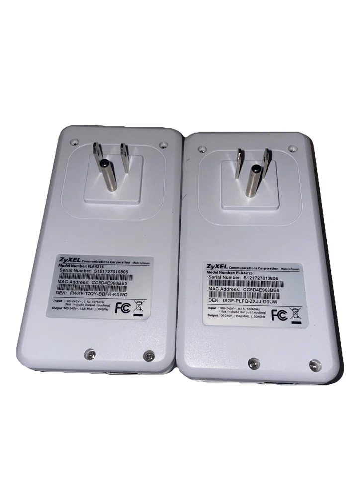ZyXel HD Powerline Network Adapter PLA 4215 500mbps Set Of 2 - Image 3 of 3