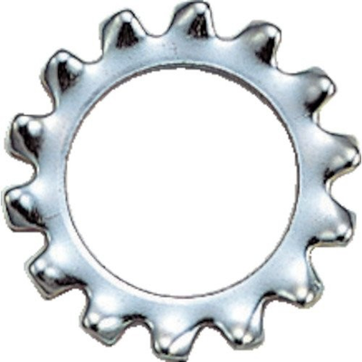 #ad TRUSCO External Teeth Washer Trivalent White Size M16 24 Pieces B86 0016 × 5PK $47.48