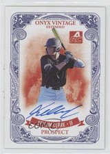 2021 Onyx Vintage Extended Blue Ink Auto /400 Kellum Clark #EAKC Auto 0o6v