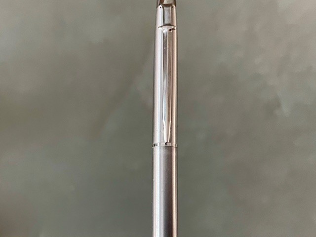 Stylo Bille Caran D'Ache Madison - Acier Poli Brossé - Avec Recharge - Occasion Parfait État - Rare