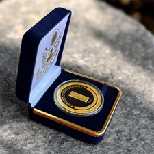 US ARMY SECOND 2ND LIEUTENANT 2LT Rank Challenge Coin with Case  NEW 