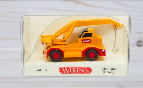 Wiking 0680-02, grúa móvil Demag, Bolling Company, escala 1/87 HO | Zustand: New