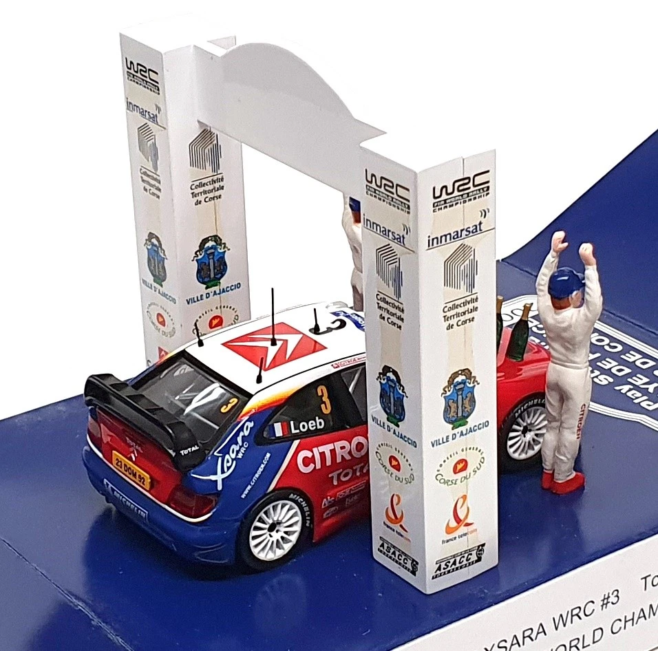 Ixo 1/43 Scale Diecast RAM159 - Citroen Xsara #3 Tour de Corse 2004 Loeb — 第 2/4 张图片