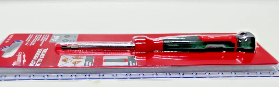 MILWAUKEE PRECISION MULTI-BIT DRIVER,   4 IN 1   #48-22-2930    (B6) - Image 4 of 4