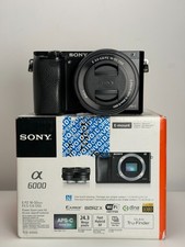 Sony Alpha A6000 Mirrorless E-Mount Camera + 16-50mm Kit Lens - Grade A, ~2k S/C