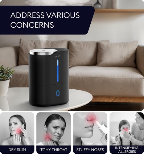 Ultrasonic Cool Mist Humidifier for Bedroom, Large Rooms, Home, 4L - Easy Fil... - Picture 8 of 9