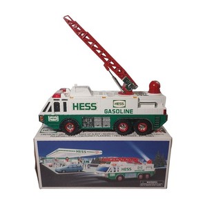 1996 HESS Emergency Truck - Lights & Sound Works - Box in Used Condition