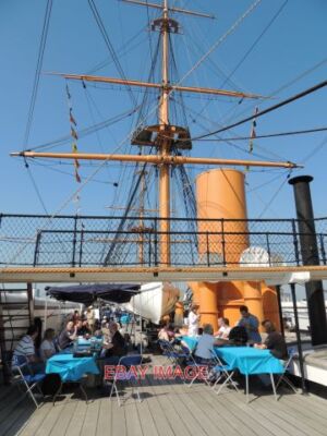 PHOTO  HMS WARRIOR THE BBC TV PROGRAMME FLOG IT ON BOARD HMS WARRIOR 2012