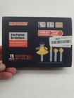 Kowood Router Bits Set of 15 Pieces 1/4 Inch Woodwork Tools