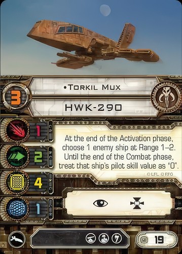 Star Wars X-Wing Miniatures 1st Edition Scum & Villainy Pilot ship Cards OOP - Picture 24 of 60