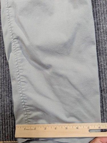 LL Bean Pants Mens 2XL 30" Gray DOCK Pants Comfort Standard Fit Hike Golf Fish - Picture 10 of 11