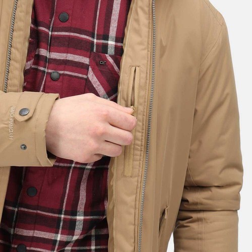 Regatta Dover Mens Hooded Fleece Lined Bomber Waterproof Jacket Rain Coat RRP£70 - Picture 94 of 126