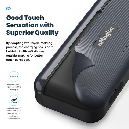 For DJI Osmo Action 4 Battery Fast Charging Case for Osmo Action 3 Charger - Picture 12 of 12
