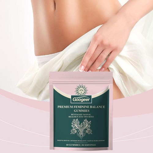 Premium Feminine Balance 30 Gummies Ph Maintain Vaginal Ph Balance Healthy R3N2 - Picture 6 of 12