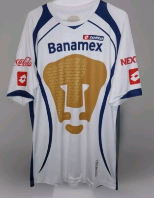 Pumas Unam Lotto Mexico Jersey Large | eBay