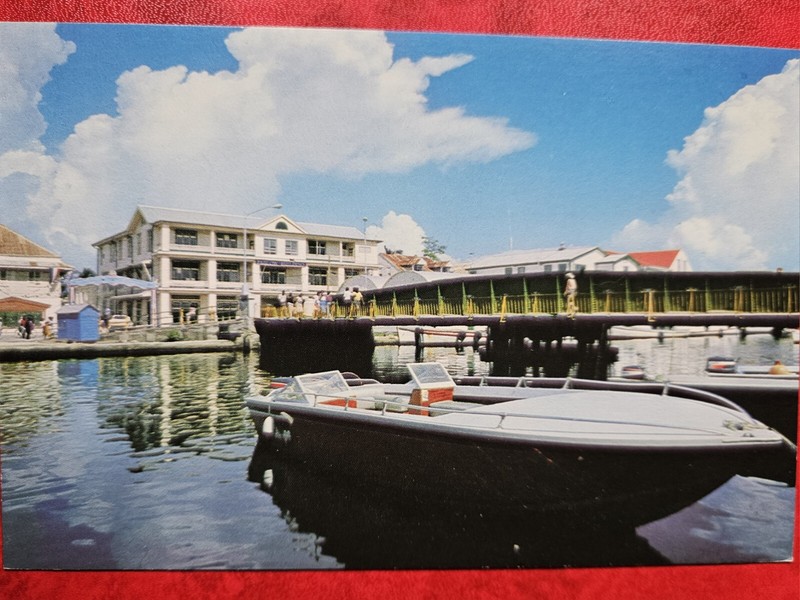 BELIZE Picture Post Card Of Paslow Building Which Housed The General Post Office