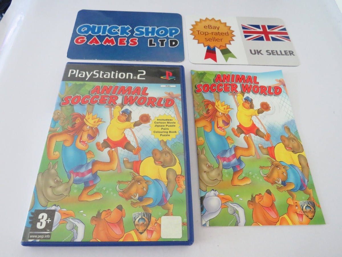 Jeu PlayStation 2 (PS2) "Football De La Jungle" (Second Sight ?) - Version PAL Française, En Bon état