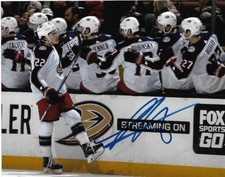 Columbus Blue Jackets Sonny Milano Autographed Signed 8x10 Photo COA #3
