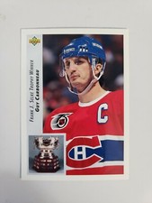 1992-93 Upper Deck Canadiens Hockey Card #439 Guy Carbonneau Trophy Winner