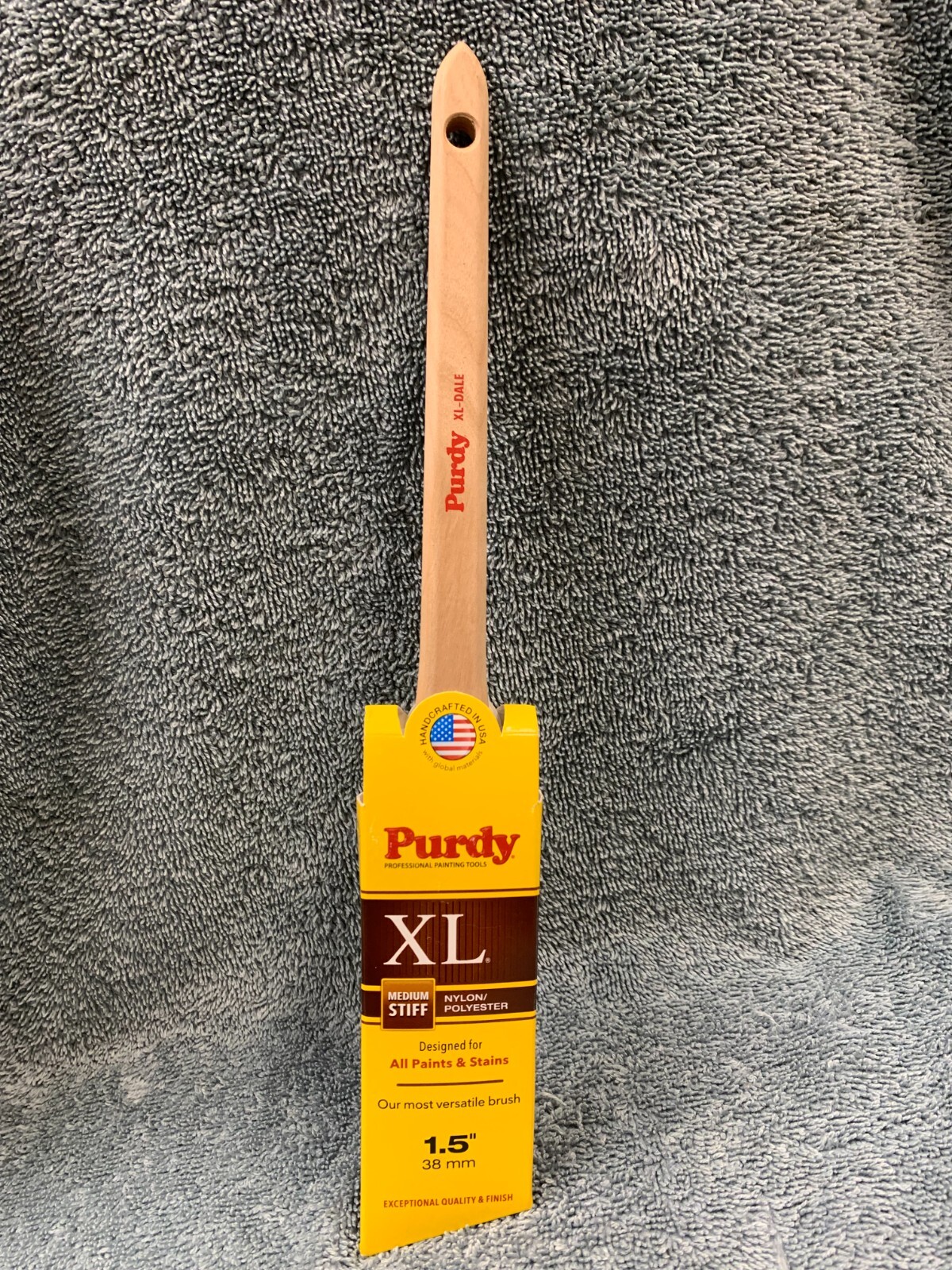Purdy XL Dale 11/2" Angular Trim Paint Brush Medium Stiff Purdy XL Dale eBay