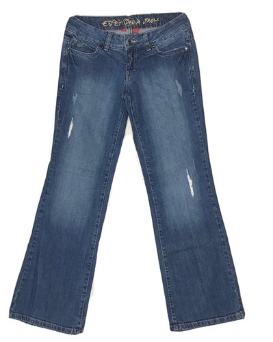 Boy Fit Medium Wash Bootcut Distress | eBay