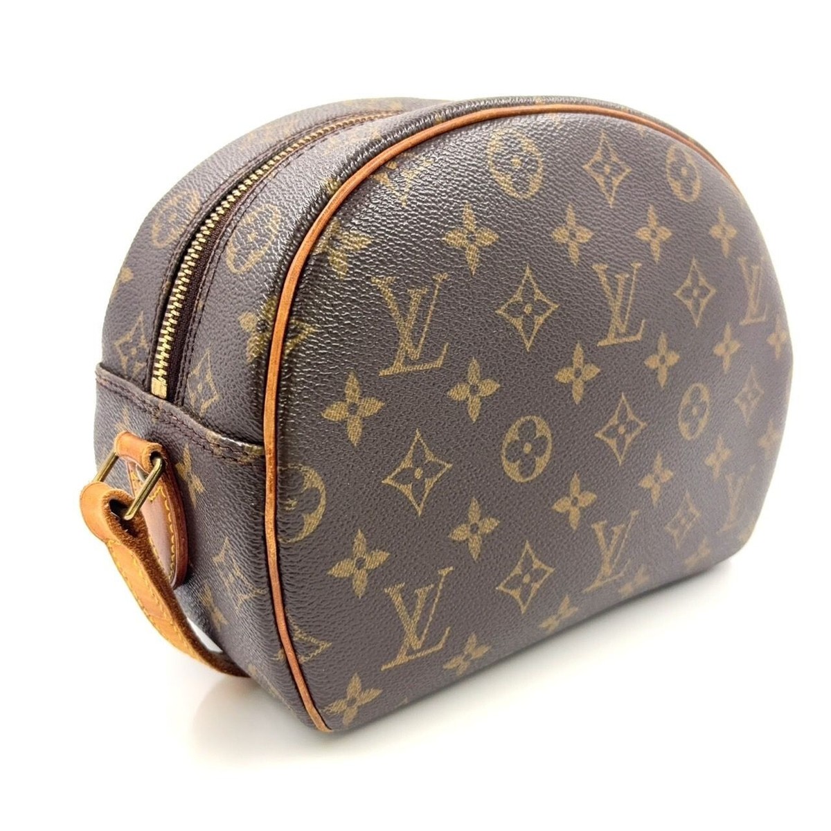 Louis Vuitton Semi-Circle Shoulder Bag Brown Leather for Louis Vuitton Semi-Circle Shoulder Bag Brown Leather for
