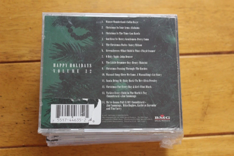VARIOUS "HAPPY HOLIDAYS VOLUME 32" AUDIO CD [NEW] CASE CRACK [41] - Image 2 of 4