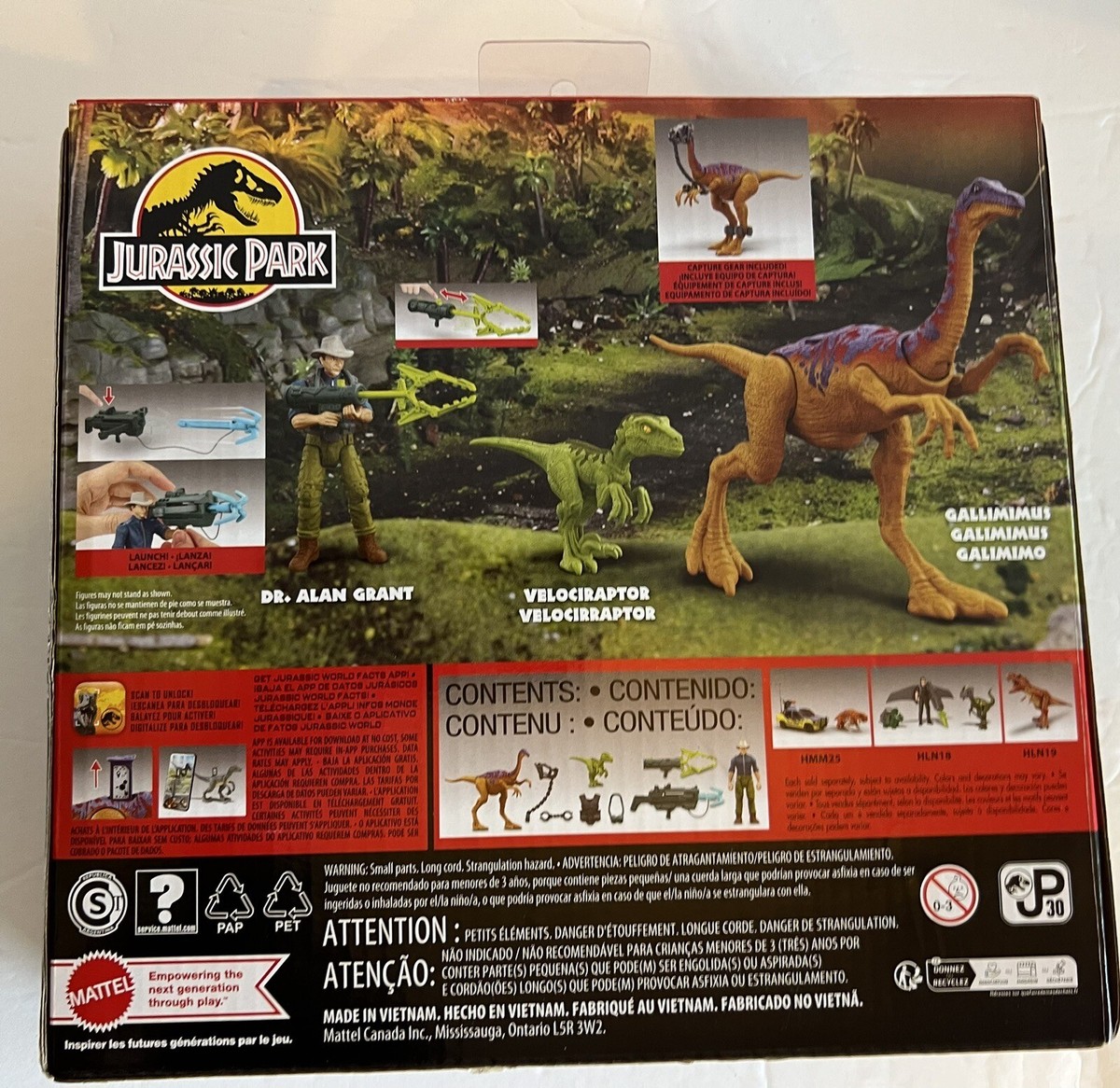 NEW Jurassic Park 30th Anniversary '93 Classic Dr. Alan Grant
