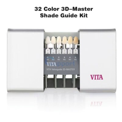 Dental Resin Original VITA Linearguide 3D-Master Shade Guide 32 Colours Contrast