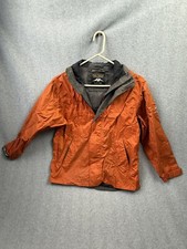 Pacific Trail Windbreaker Jacket Youth Boys Medium Orange