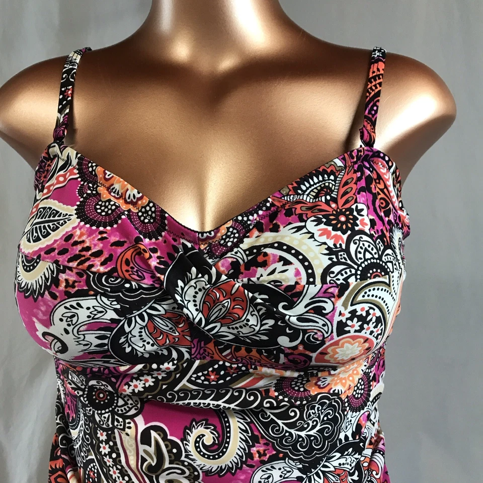 Women’s Bathing Suit Top Size 16 Brand Is Christina  — 第 2/4 张图片