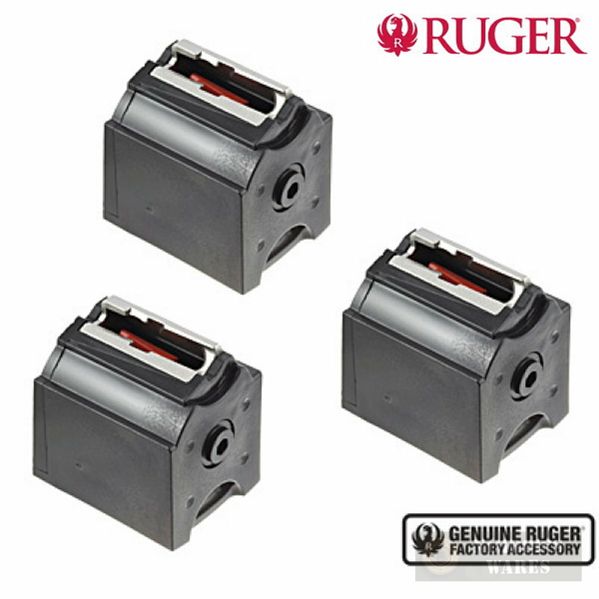 Ruger 10/22 BX-1 .22LR 10-Round MAGAZINES 3-Pk 90451 FAST SHIP | eBay