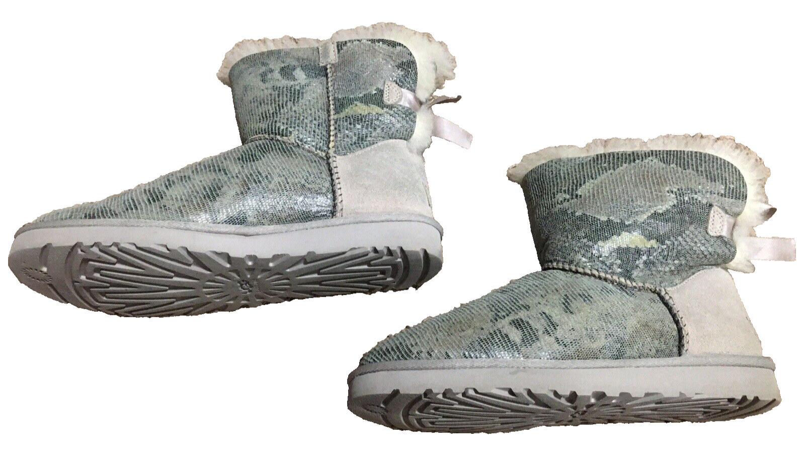 Women's UGG Mini Bailey Python Snake Print Shearl… - image 4