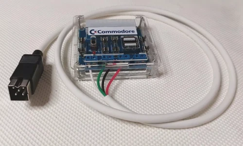 Amiga 500 600 1200 A500 Plus 20-pin 24-pin PC ATX Power Supply PSU Adapter