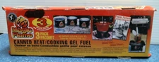 Magic Flame Canned Heat/Cooking Gel Fuel 3 pk.  (10042)  FS