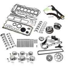 N54 Engine Overhaul Gasket Seals Kit Timing Chain Kit Main Rod Bearings For BMW