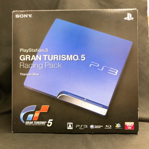 PS3 CECH-2500A GRAN TURISMO 5 RACING PACK Limited Edition With Box - Picture 2 of 11