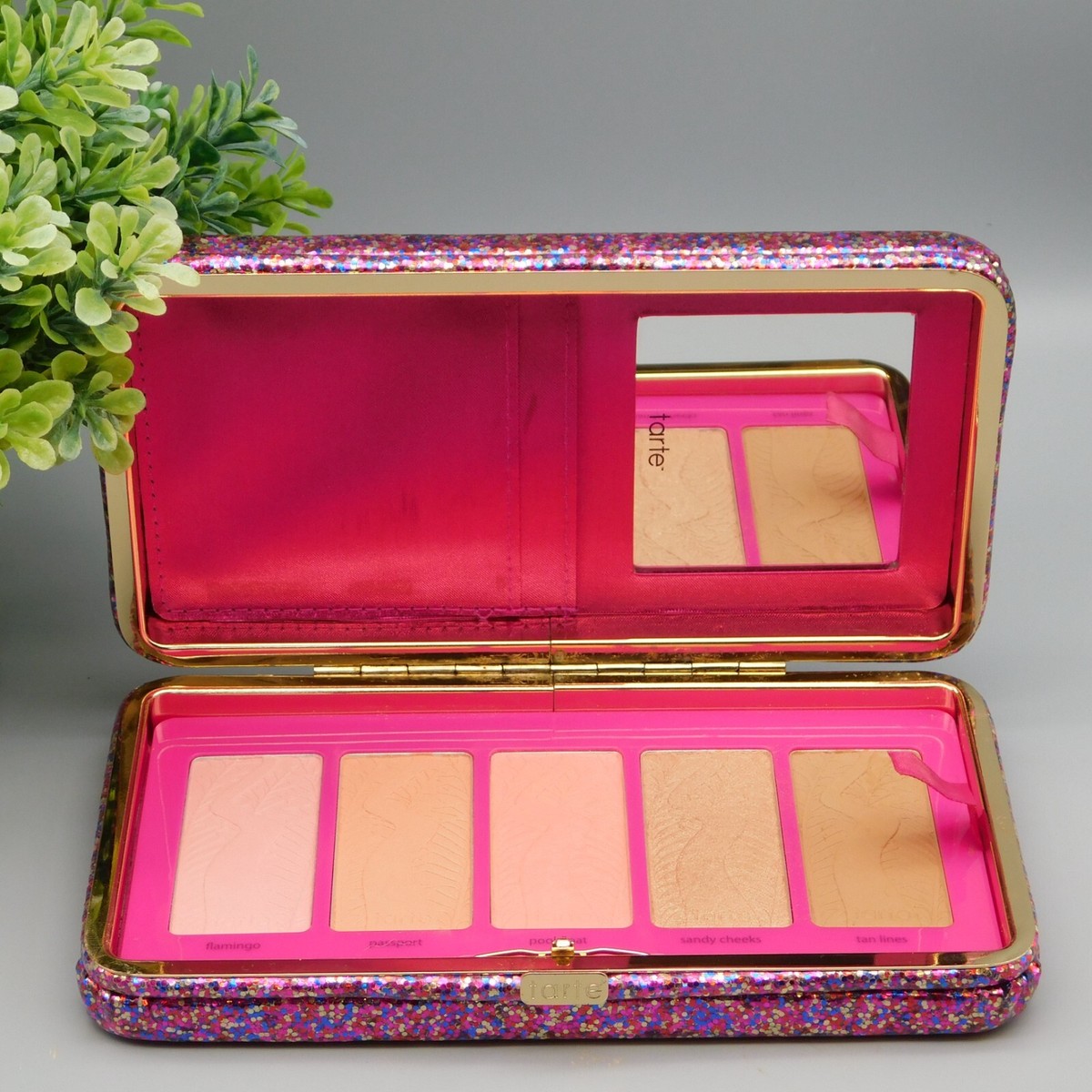Tarte Life of The Party Clay Blush Palette & Clutch 4.5g x 5 New Without  Box | eBay