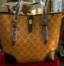 Dooney & Bourke CHICAGO CUBS  Large Leather Satchel Tote Purse NWT HTF org$450