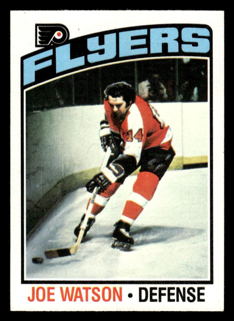 1976 TOPPS JOE WATSON 45 NRMT HOCKEY PHILADELPHIA FLYERS