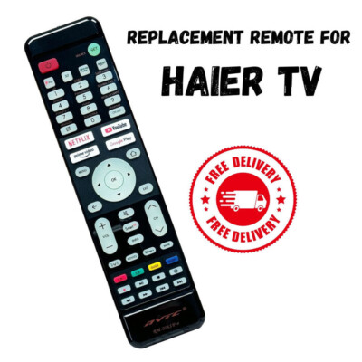 RM-024S Pro FÜR HAIER TV ERSATZ FERNBEDIENUNG 3D HD NETFLIX YOUTUBE