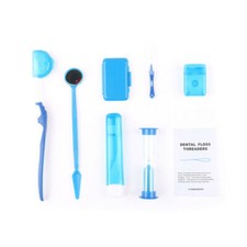 8 Pcs/Set Dental Care Toothbrush Kit Orthodontic Teeth Floss Oral Cleaning Set