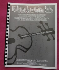 16 Artist Jazz Guitar Solos transcriptions George Benson Johnny Smith Jimmy Pond