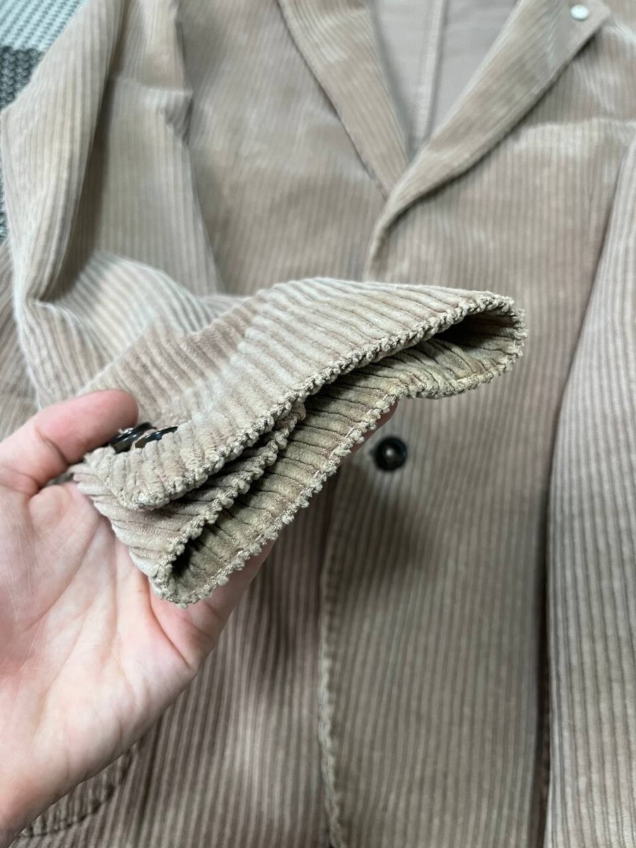 L.B.M. 1911 Velvet beige blazer F/W 23-24 Men Size 52R L LBM L.B.M. 1911 Velvet beige blazer F/W 23-24 Men Size 52R L LBM