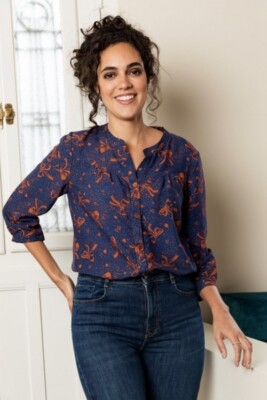 Atelier Jupe Schnittmuster Frida Bluse Tops UK Größe 6-24