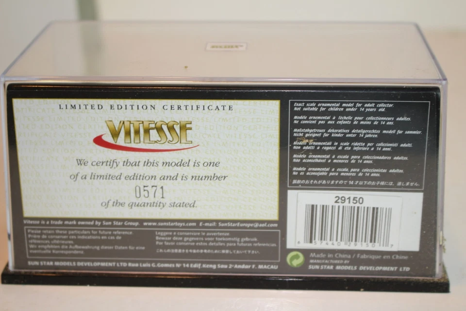 Vitesse Models MG TC con caja Foto 4 de 4